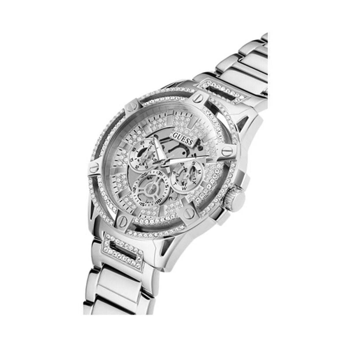 Image de Montre Homme Guess GW0497G1, disponible chez Rue des Bijoux, parfaite pour un look élégant et sophistiqué.