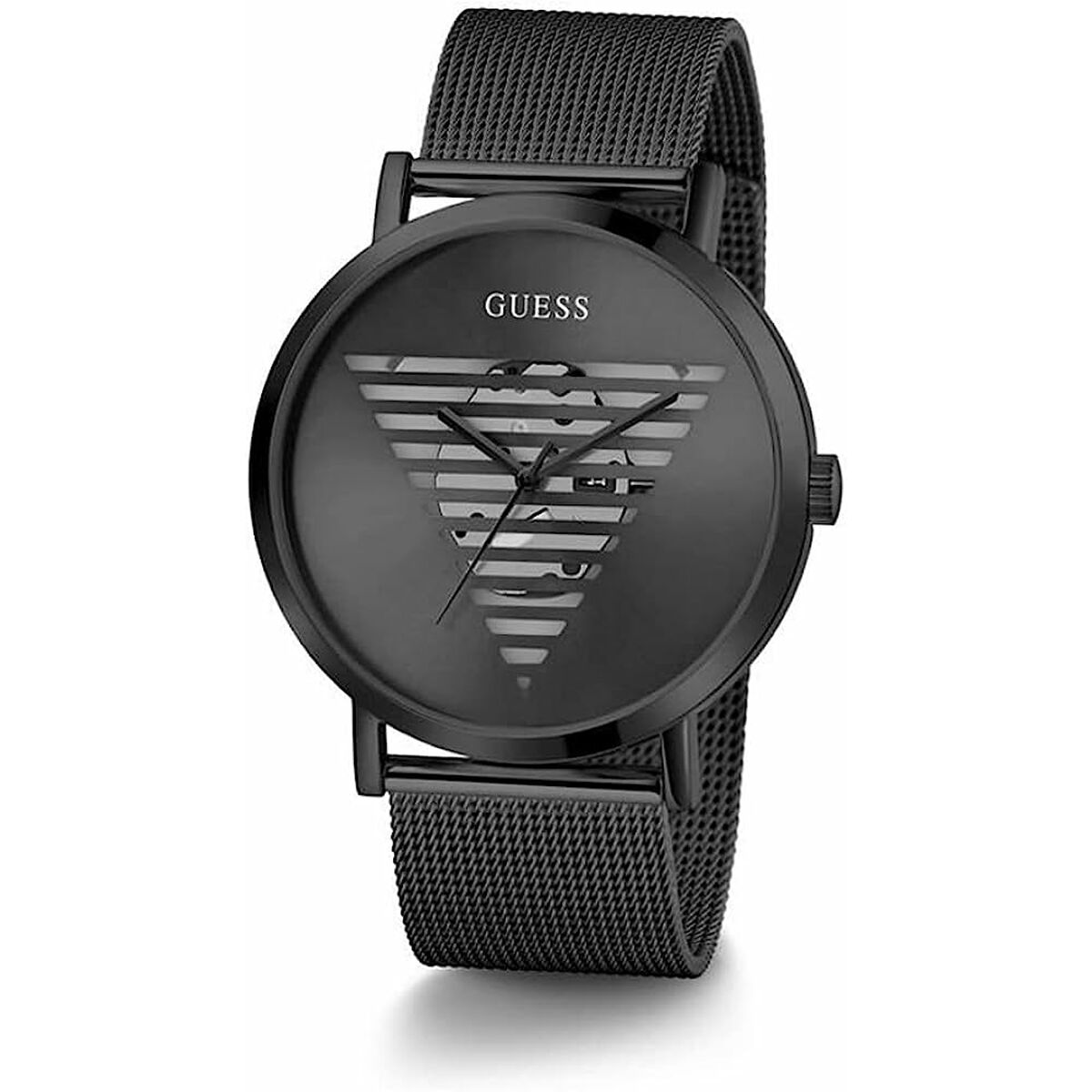 Image de Montre Homme Guess GW0502G2, disponible chez Rue des Bijoux, parfaite pour un look élégant et sophistiqué.