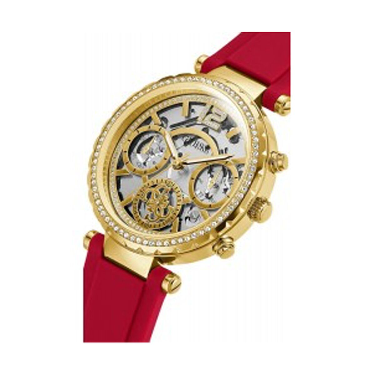 Image de Montre Guess GW0484L1, disponible chez Rue des Bijoux, parfaite pour un look élégant et sophistiqué.