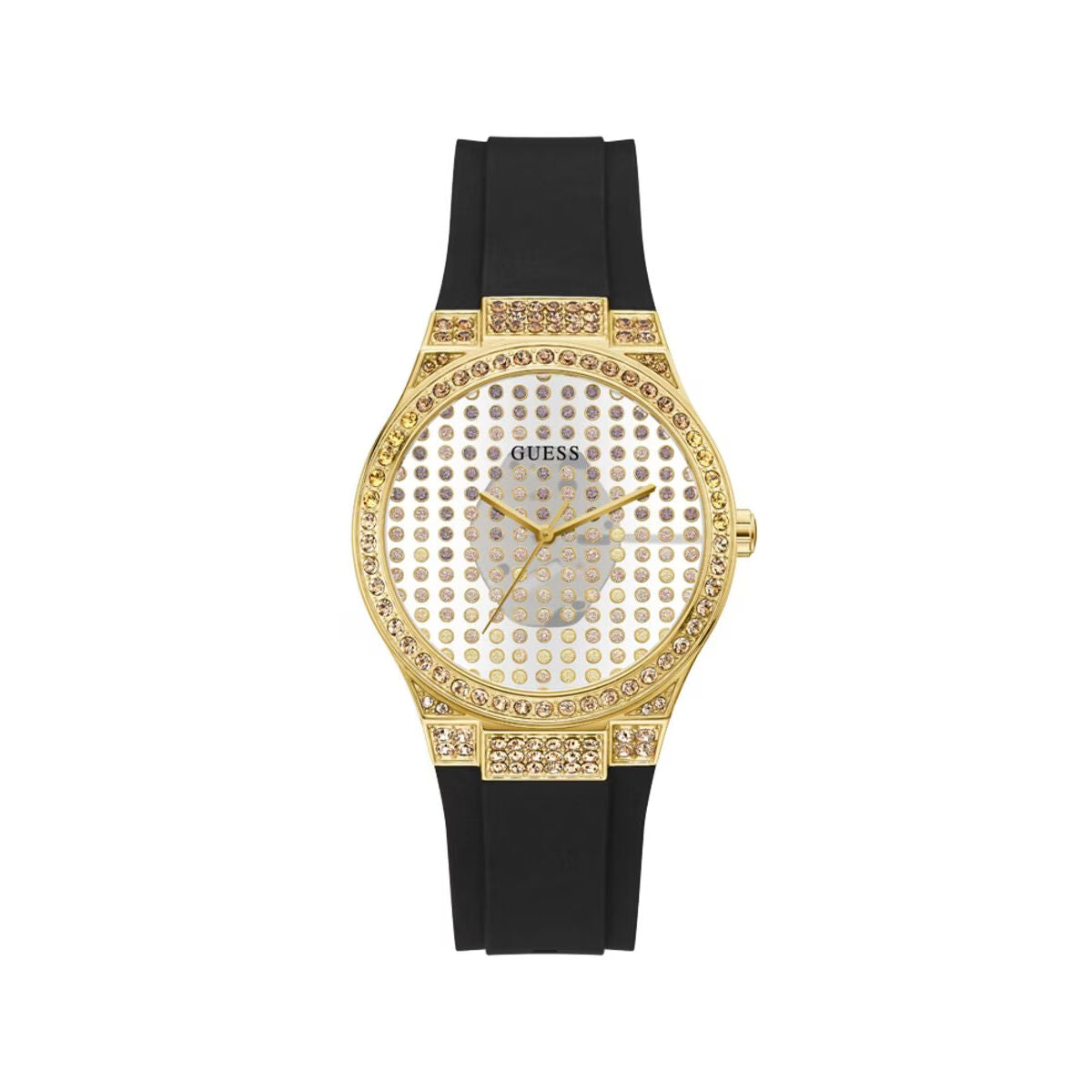 Image de Montre Femme Guess GW0482L1 (Ø 39 mm), disponible chez Rue des Bijoux, parfaite pour un look élégant et sophistiqué.