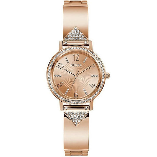 Image de Montre Femme Guess TRILUXE (Ø 32 mm), disponible chez Rue des Bijoux, parfaite pour un look élégant et sophistiqué.