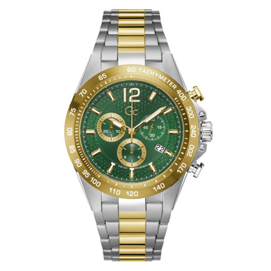 Image de Montre Homme Guess Z07008G9MF Vert, disponible chez Rue des Bijoux, parfaite pour un look élégant et sophistiqué.