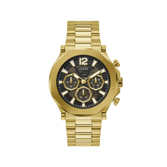 Image de Montre Homme Guess GW0539G2 Noir, disponible chez Rue des Bijoux, parfaite pour un look élégant et sophistiqué.