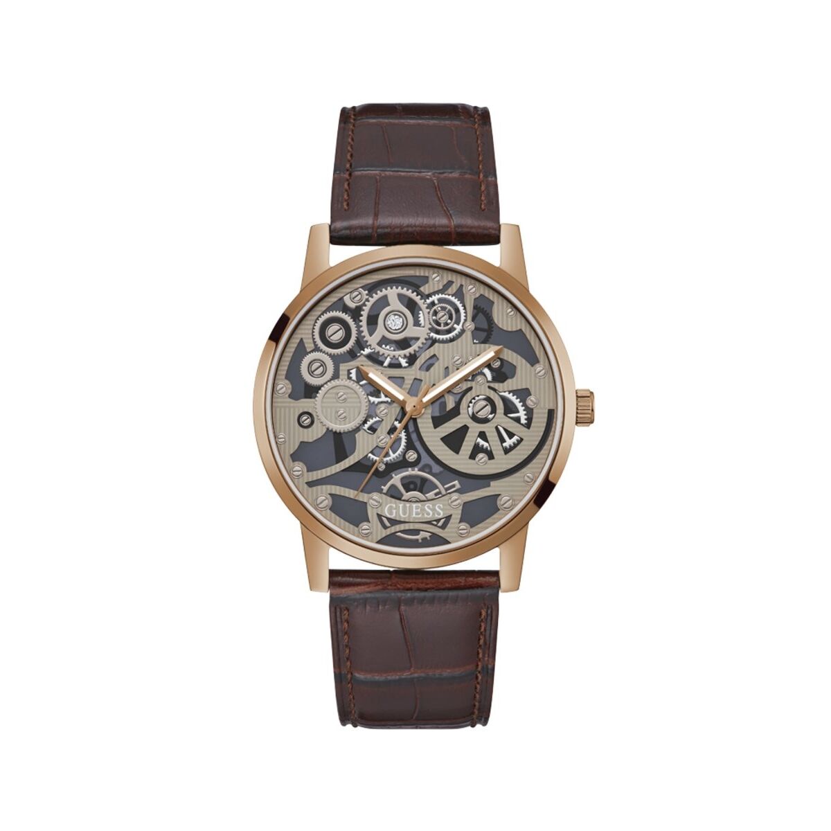 Image de Montre Homme Guess GW0570G2, disponible chez Rue des Bijoux, parfaite pour un look élégant et sophistiqué.