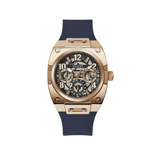 Image de Montre Homme Guess GW0569G3, disponible chez Rue des Bijoux, parfaite pour un look élégant et sophistiqué.