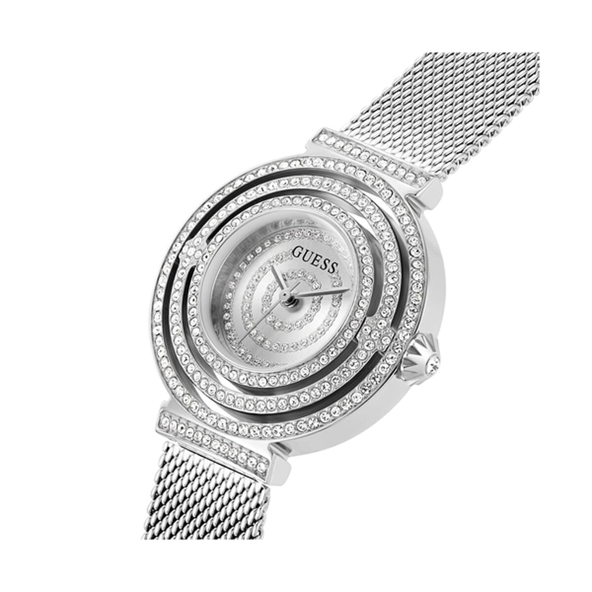 Image de Montre Femme Guess GW0550L1, disponible chez Rue des Bijoux, parfaite pour un look élégant et sophistiqué.