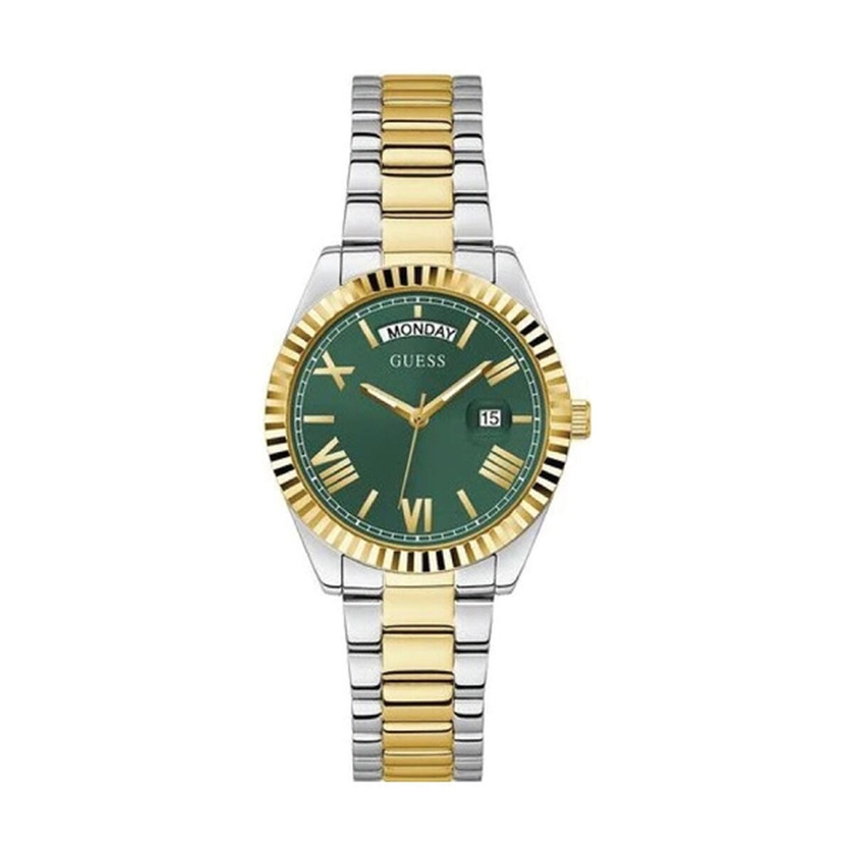 Image de Montre Femme Guess GW0308L5, disponible chez Rue des Bijoux, parfaite pour un look élégant et sophistiqué.