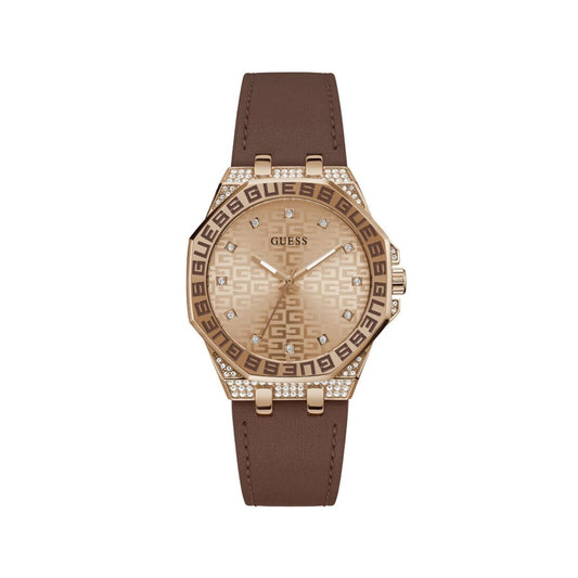 Image de Montre Femme Guess GW0547L2, disponible chez Rue des Bijoux, parfaite pour un look élégant et sophistiqué.