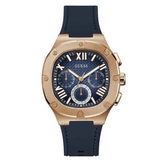 Image de Montre Homme Guess GW0571G2, disponible chez Rue des Bijoux, parfaite pour un look élégant et sophistiqué.