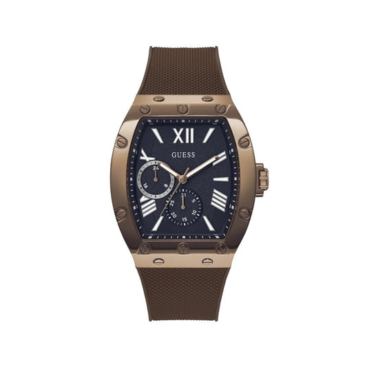 Image de Montre Homme Guess GW0568G1 Noir, disponible chez Rue des Bijoux, parfaite pour un look élégant et sophistiqué.