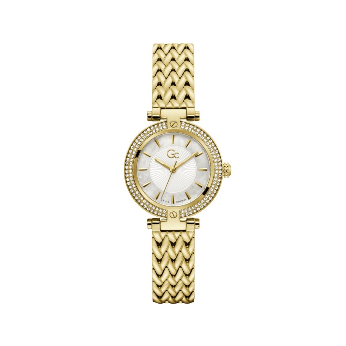 Image de Montre Femme Guess Z22002L1MF, disponible chez Rue des Bijoux, parfaite pour un look élégant et sophistiqué.