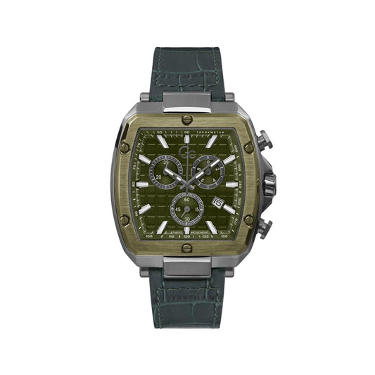 Image de Montre Homme Guess Y83011G9MF Vert, disponible chez Rue des Bijoux, parfaite pour un look élégant et sophistiqué.