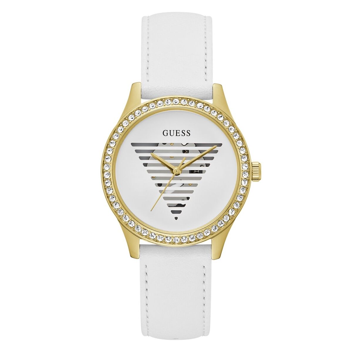 Image de Montre Femme Guess GW0596L1, disponible chez Rue des Bijoux, parfaite pour un look élégant et sophistiqué.