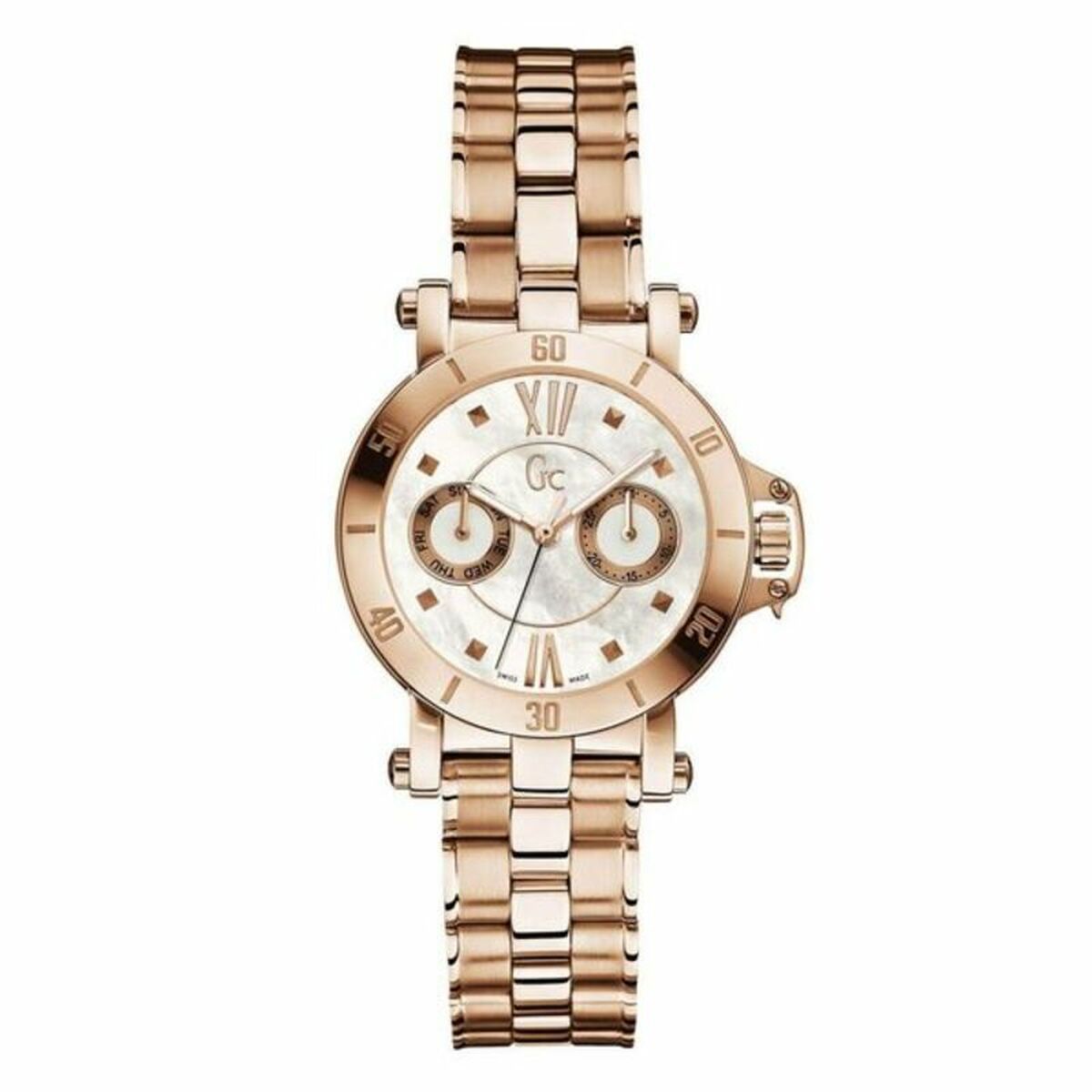 Image de Montre Femme Guess X74008L1S (Ø 34 mm), disponible chez Rue des Bijoux, parfaite pour un look élégant et sophistiqué.