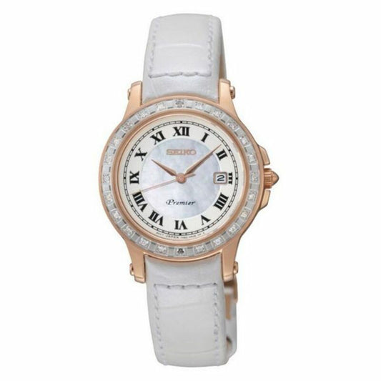 Image de Montre Femme Seiko SXDF08P1 (Ø 28 mm) de Rue des Bijoux