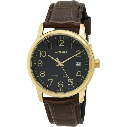 Montre Homme Casio COLLECTION Marron Noir (Ø 44 mm) - Disponible chez Rue des Bijoux