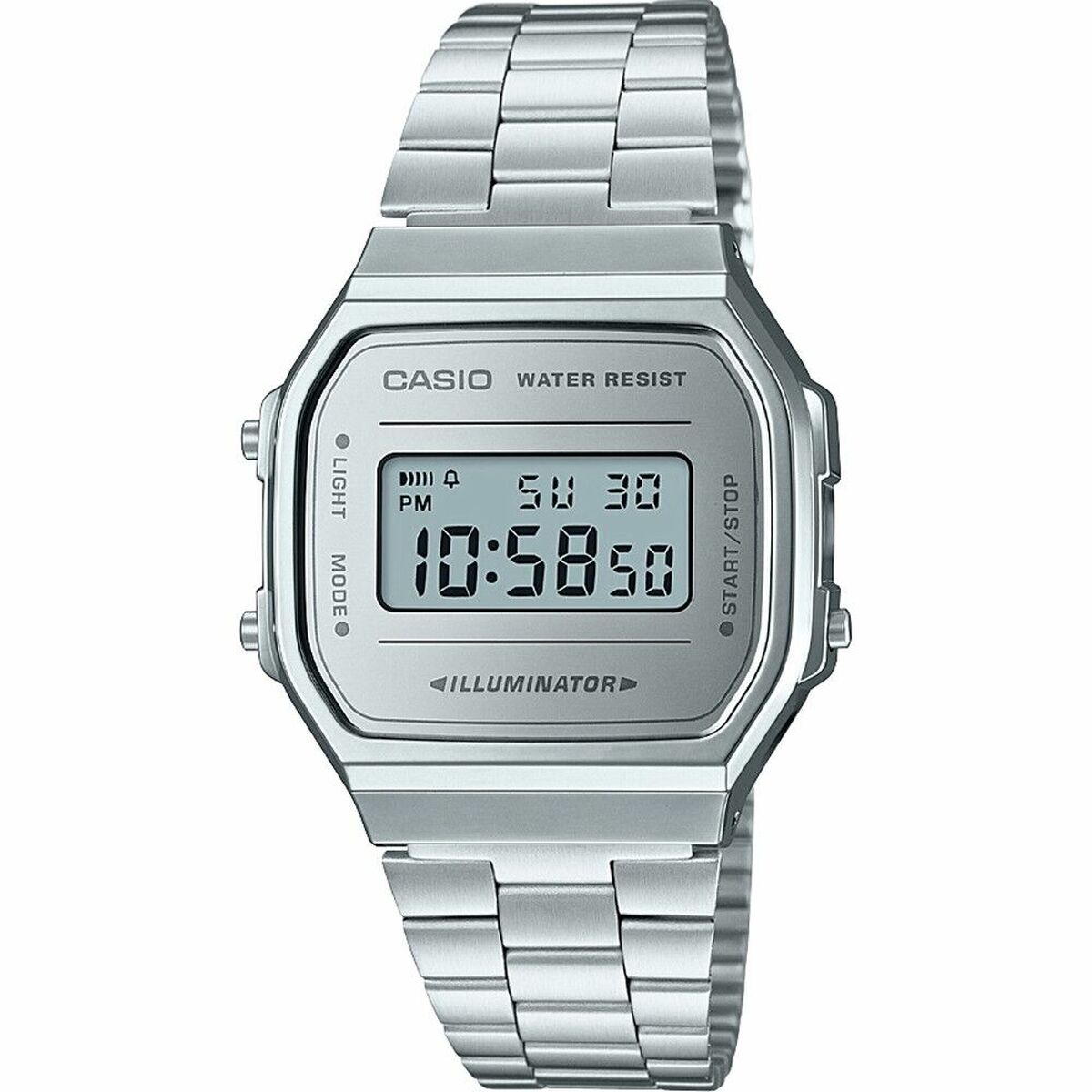 Montre Homme Casio VINTAGE ICONIC Gris Argenté (Ø 36 mm) - Disponible chez Rue des Bijoux