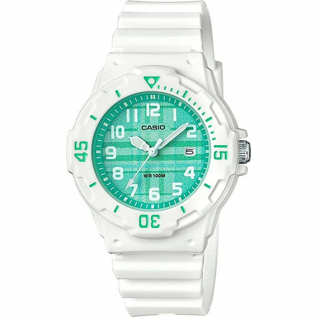 Montre Femme Casio COLLECTION Vert (Ø 34 mm) - Disponible chez Rue des Bijoux