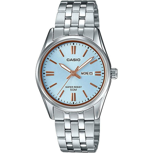 Montre Femme Casio ENTICER LADY Bleu (Ø 36 mm) - Disponible chez Rue des Bijoux