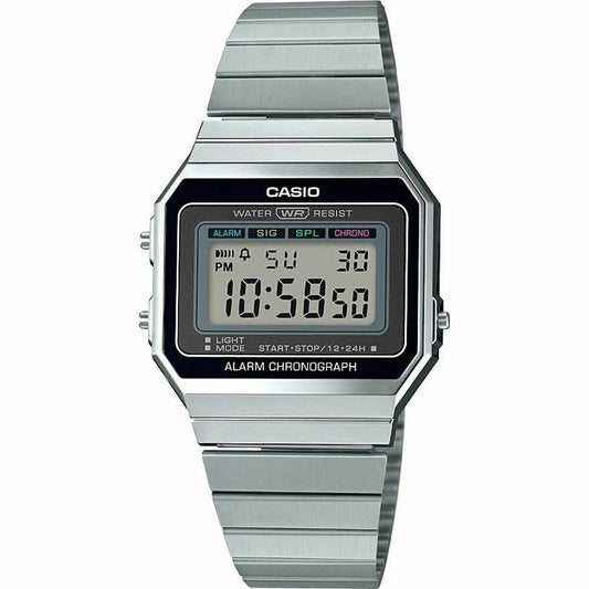 Montre Unisexe Casio A700WE-1AEF (Ø 35 mm) - Disponible chez Rue des Bijoux