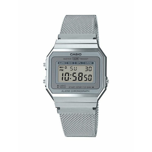 Montre Homme Casio A700WEM-7AEF Argenté - Disponible chez Rue des Bijoux