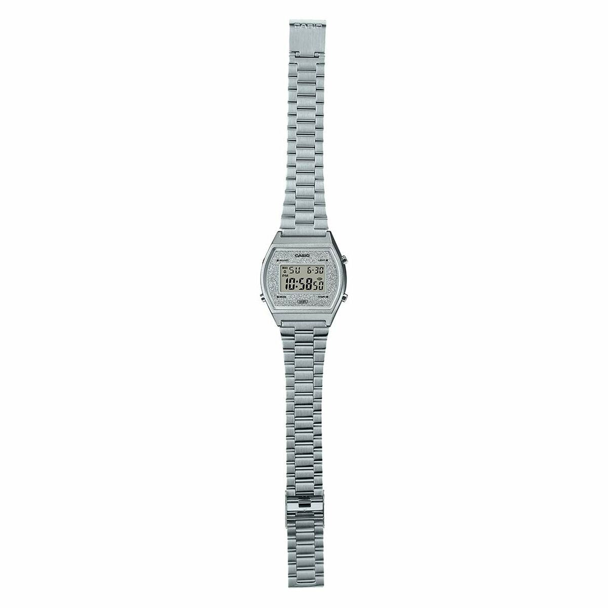 Montre Femme Casio VINTAGE GLITTER SERIE Argenté (Ø 35 mm) - Disponible chez Rue des Bijoux