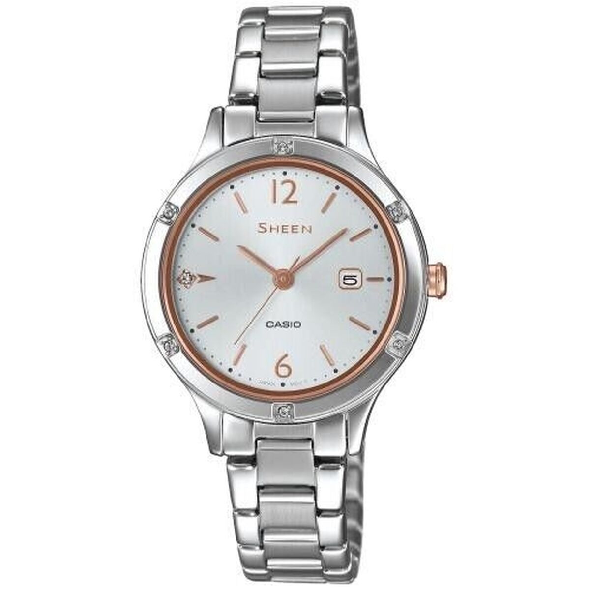 Montre Femme Casio Sheen (Ø 30 mm) - Disponible chez Rue des Bijoux