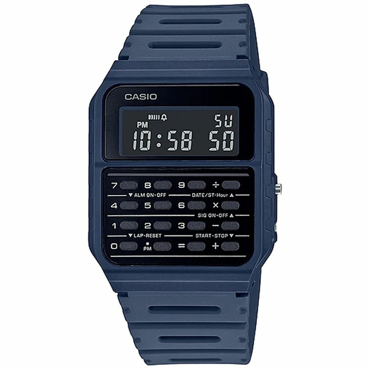 Montre Unisexe Casio CALCULATOR (Ø 35 mm) - Disponible chez Rue des Bijoux