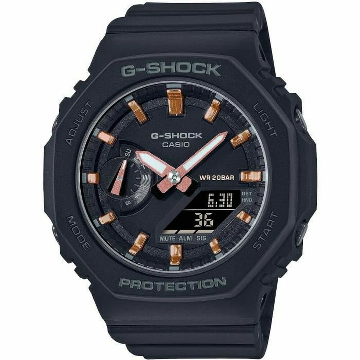 Montre Casio GMA-S2100-1AER Noir - Disponible chez Rue des Bijoux