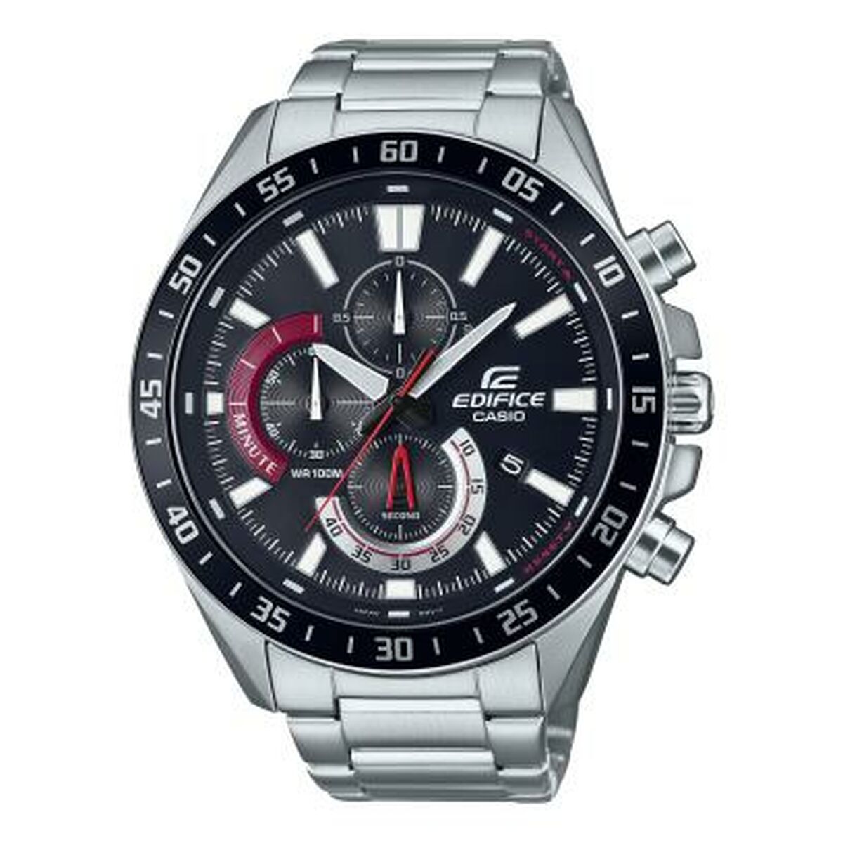 Montre Homme Casio EFV620D1A4VUE Noir Argenté - Disponible chez Rue des Bijoux