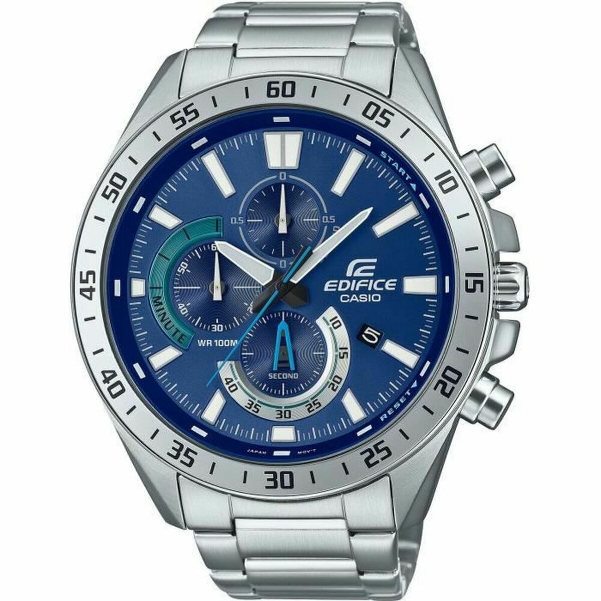 Montre Homme Casio EFV-620D-2AVUEF Argenté - Disponible chez Rue des Bijoux