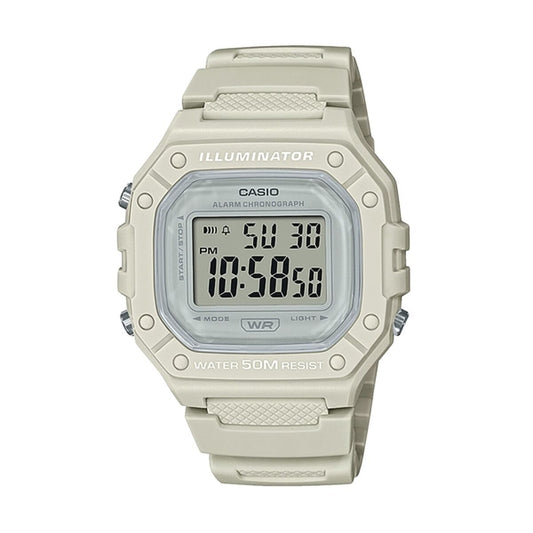 Montre Unisexe Casio W-218HC-8AVEF (Ø 43 mm) - Disponible chez Rue des Bijoux