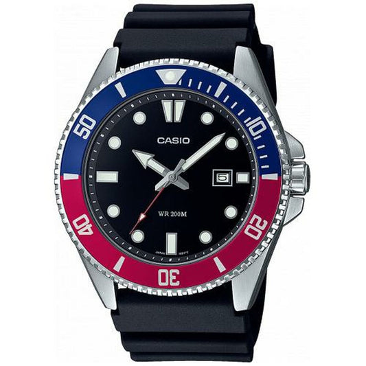 Montre Homme Casio MDV-107-1A3VEF Noir - Disponible chez Rue des Bijoux