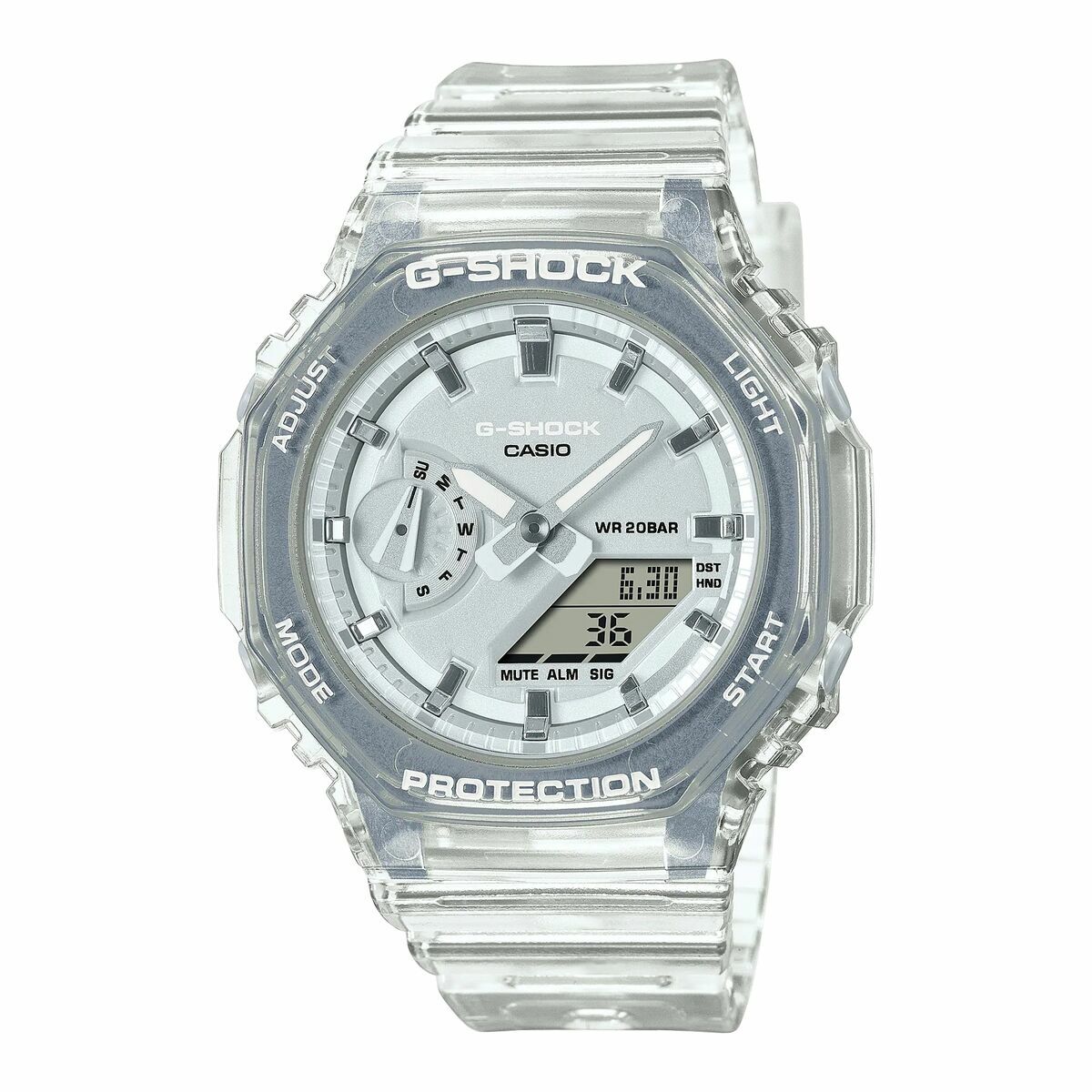 Montre Unisexe Casio G-Shock OAK SKELETON - COMPACT SERIES (Ø 43 mm) - Disponible chez Rue des Bijoux