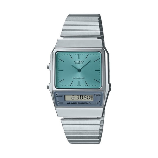 Montre Unisexe Casio VINTAGE EDGY COLLECTION Argenté - Disponible chez Rue des Bijoux