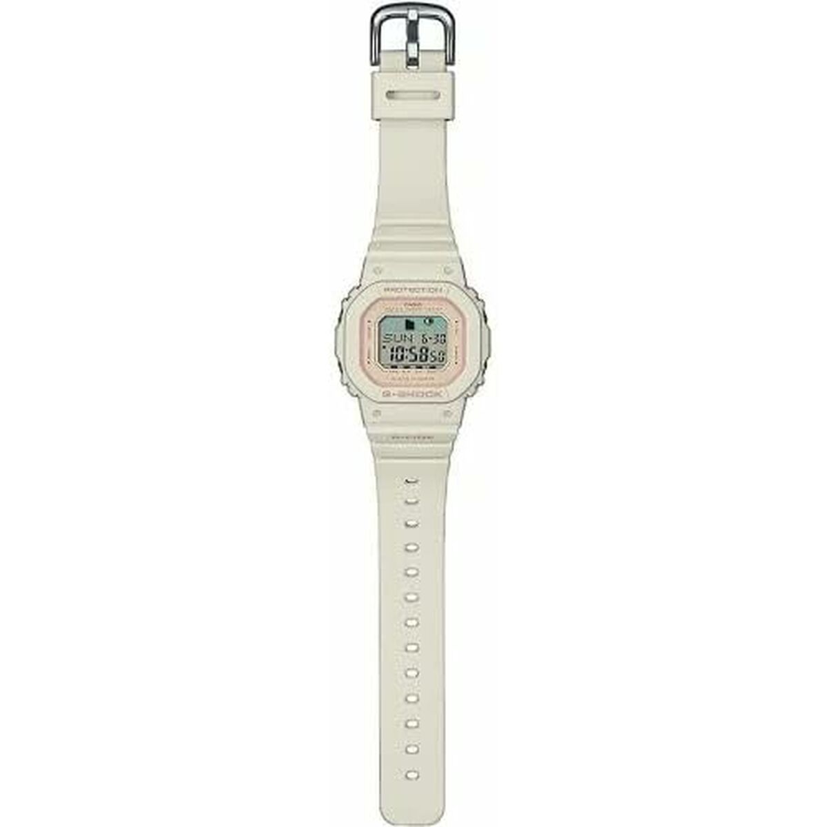 Montre Femme Casio G-Shock G-LIDE WHITE - SURF TIDE GRAPHS - Disponible chez Rue des Bijoux