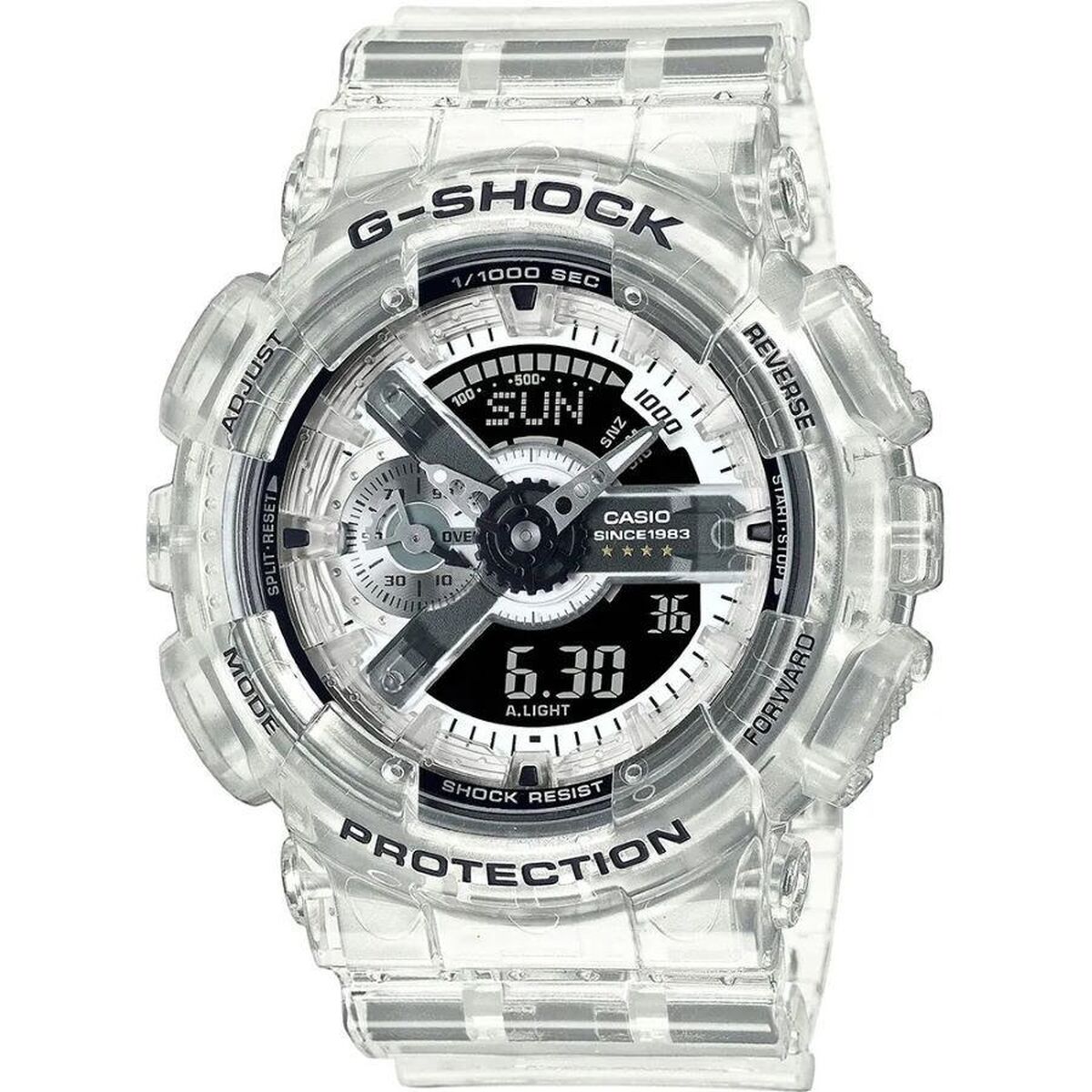 Montre Homme Casio CLASSIC CLEAR REMIX SERIE - 40 - Disponible chez Rue des Bijoux