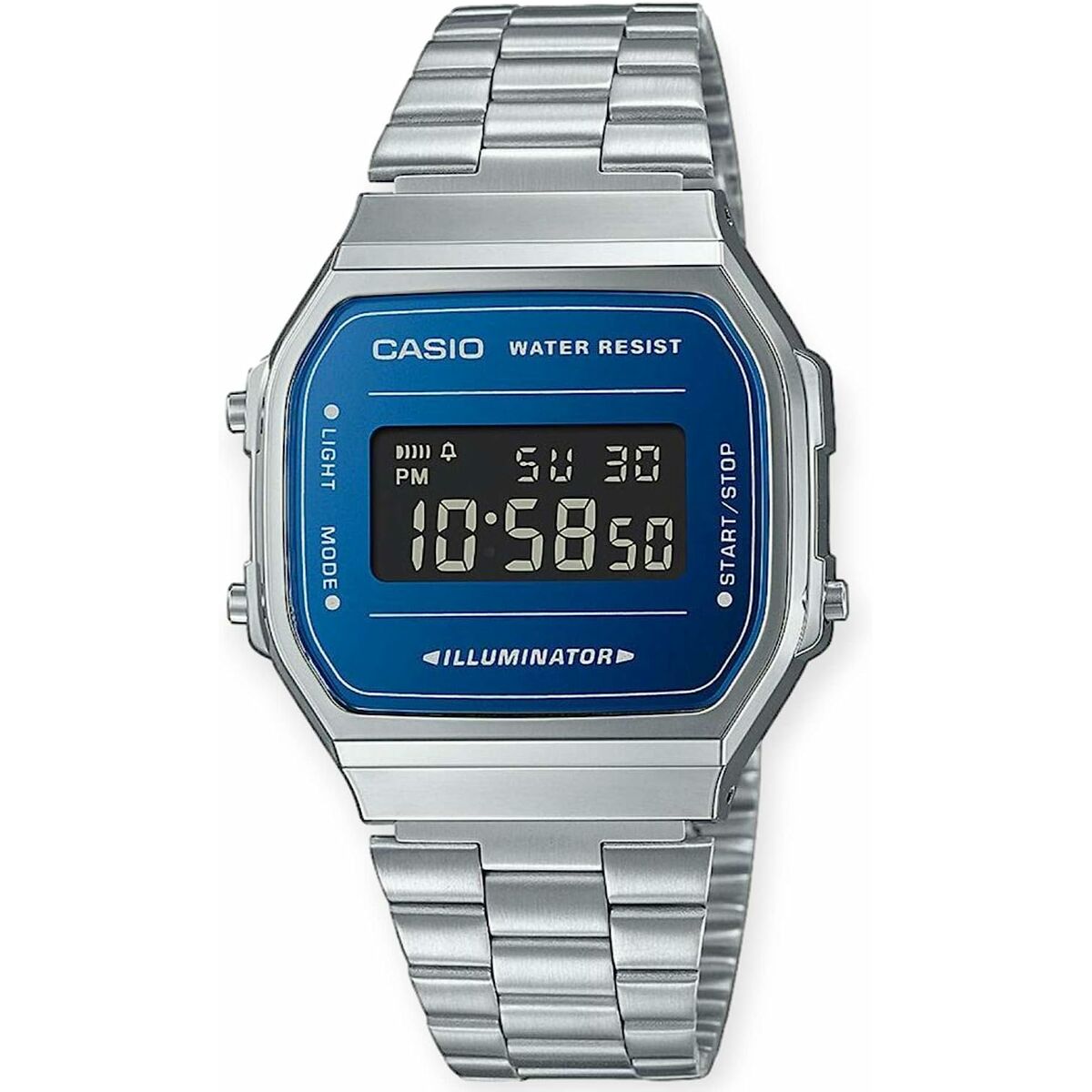 Montre Unisexe Casio A168WEM-2BEF (Ø 36 mm) - Disponible chez Rue des Bijoux