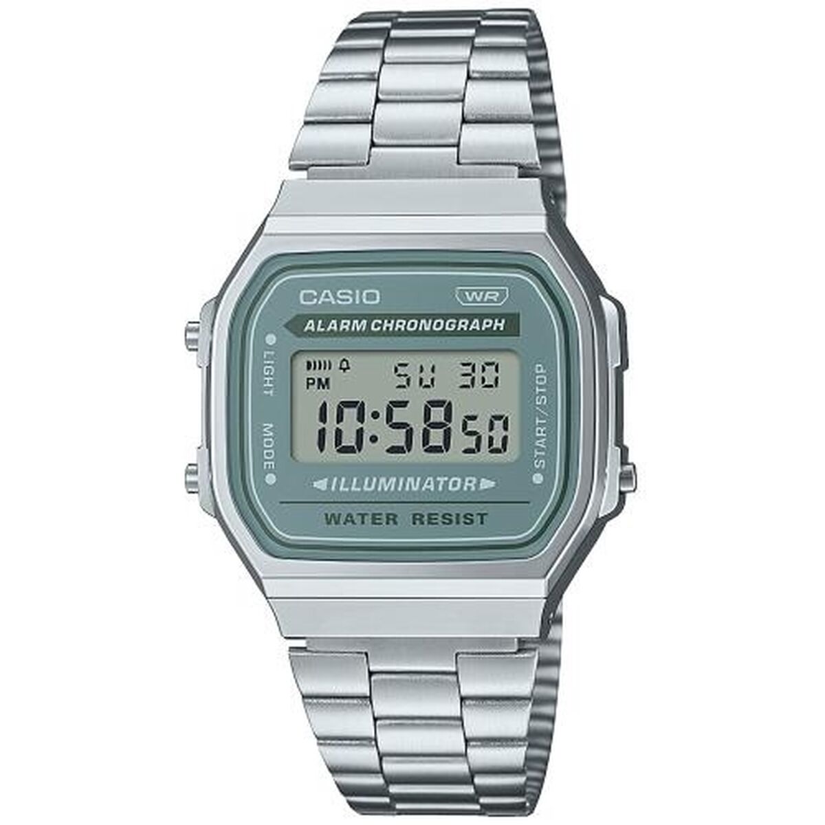 Montre Unisexe Casio A168WA-3AYES (Ø 36 mm) - Disponible chez Rue des Bijoux