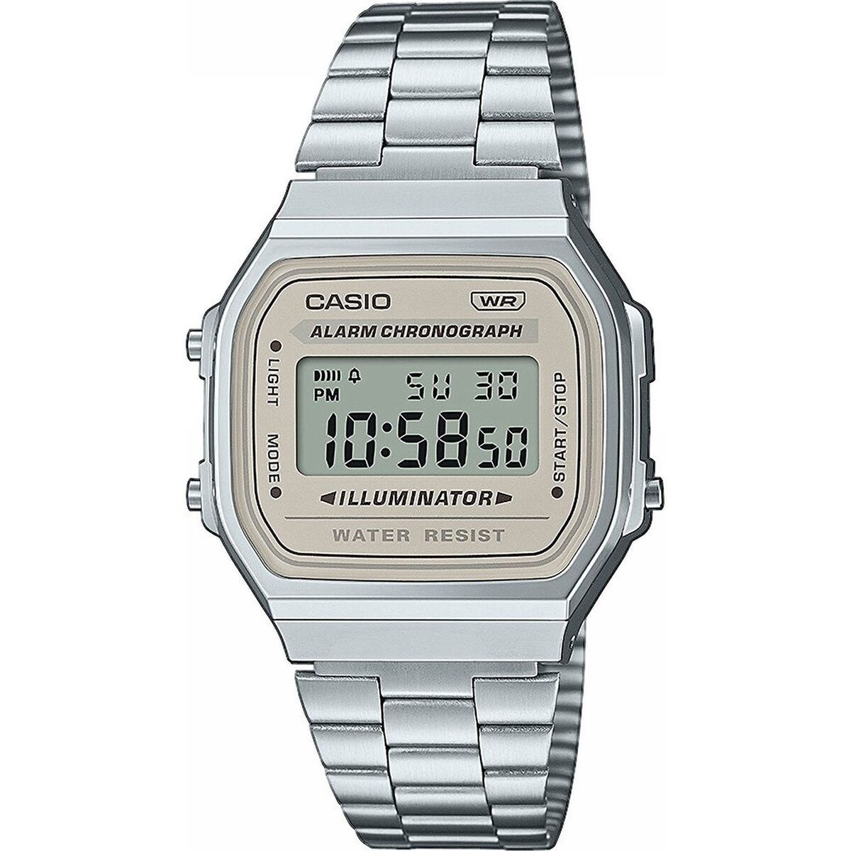 Montre Unisexe Casio VINTAGE ICONIC Argenté (Ø 39 mm) - Disponible chez Rue des Bijoux