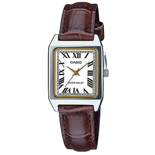 Montre Femme Casio LADY SQUARE - SS - Disponible chez Rue des Bijoux