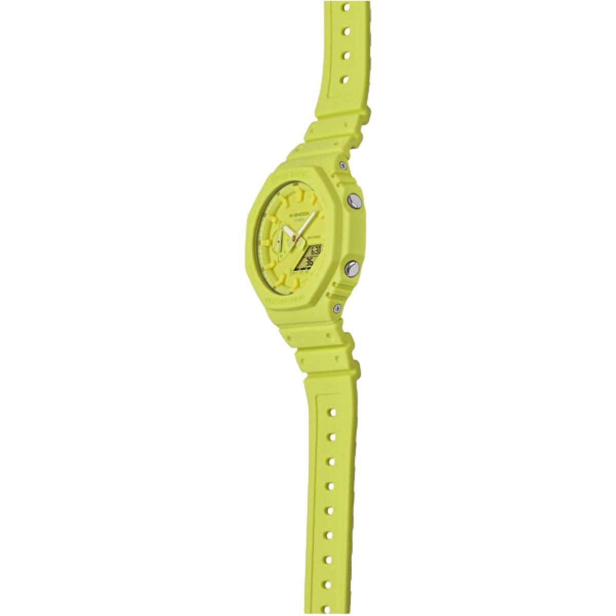 Montre Unisexe Casio G-Shock GA-2100-9A9ER Jaune (Ø 44,5 mm) - Disponible chez Rue des Bijoux