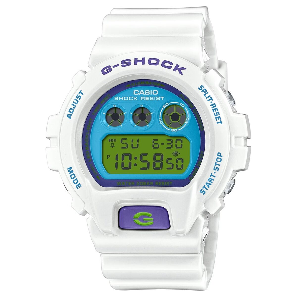 Montre Homme Casio G-Shock OVERSIZE CRAZY COLOURS (Ø 50 mm) - Disponible chez Rue des Bijoux