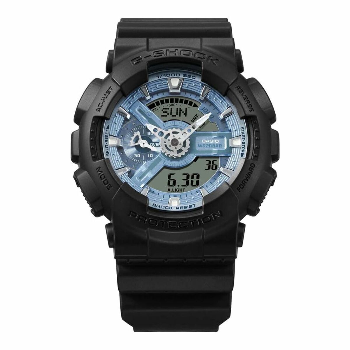 Montre Homme Casio G-Shock GA-110CD-1A2ER Noir - Disponible chez Rue des Bijoux