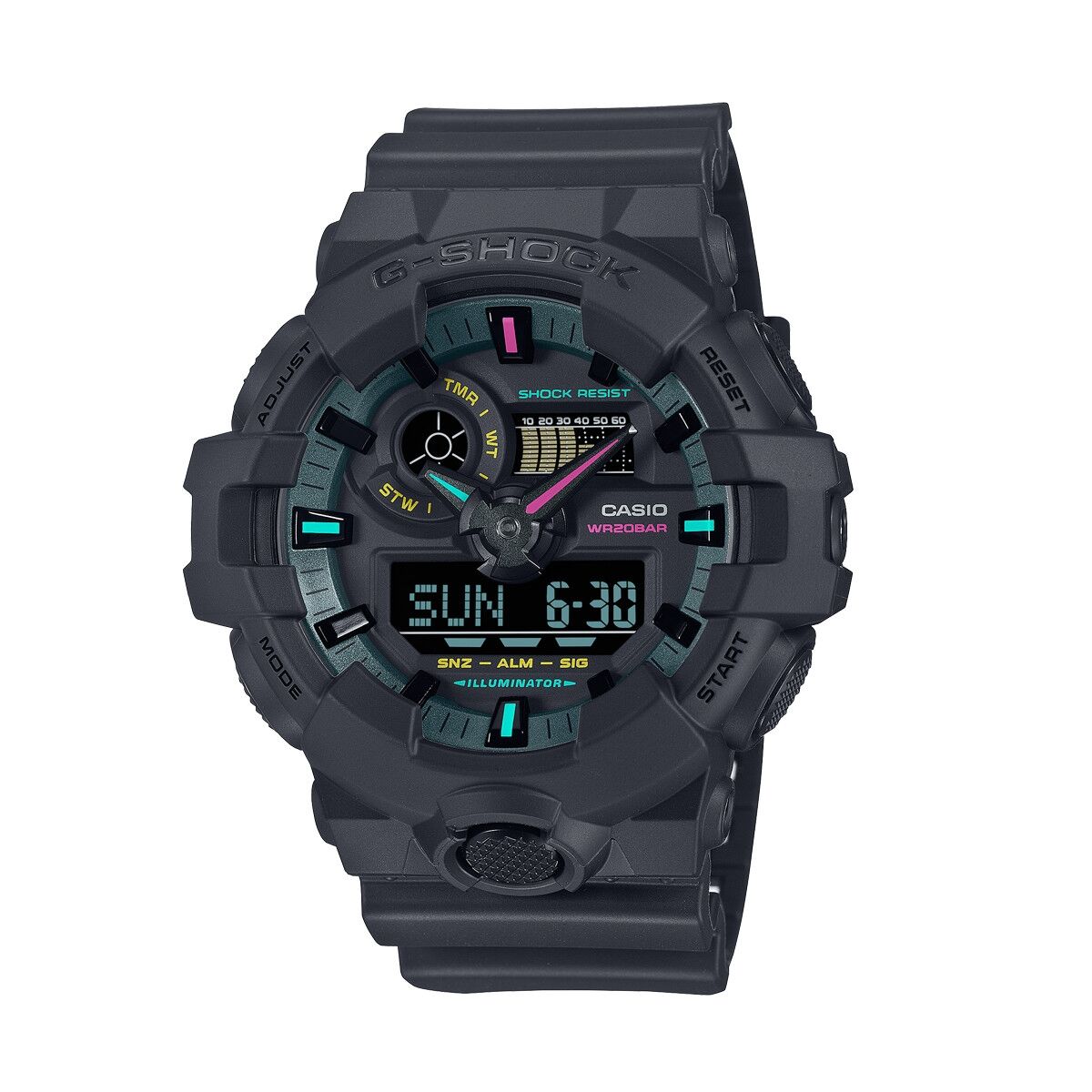 Montre Homme Casio G-Shock GA-700MF-1AER (Ø 53,5 mm) - Disponible chez Rue des Bijoux