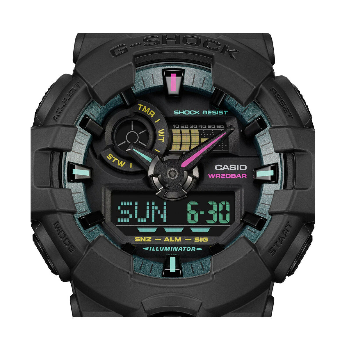 Montre Homme Casio G-Shock GA-700MF-1AER (Ø 53,5 mm) - Disponible chez Rue des Bijoux