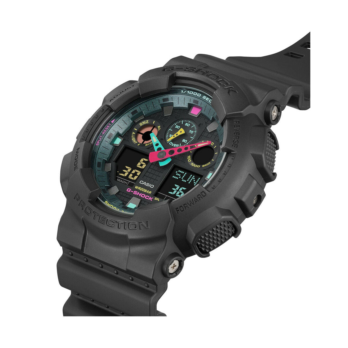 Montre Homme Casio G-Shock GA-100MF-1AER (Ø 51 mm) - Disponible chez Rue des Bijoux