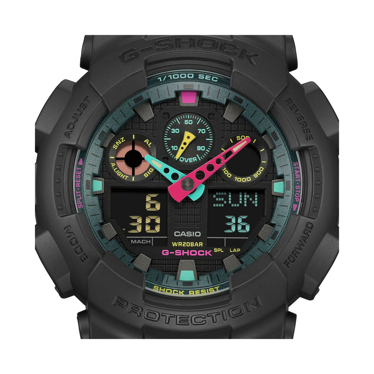 Montre Homme Casio G-Shock GA-100MF-1AER (Ø 51 mm) - Disponible chez Rue des Bijoux