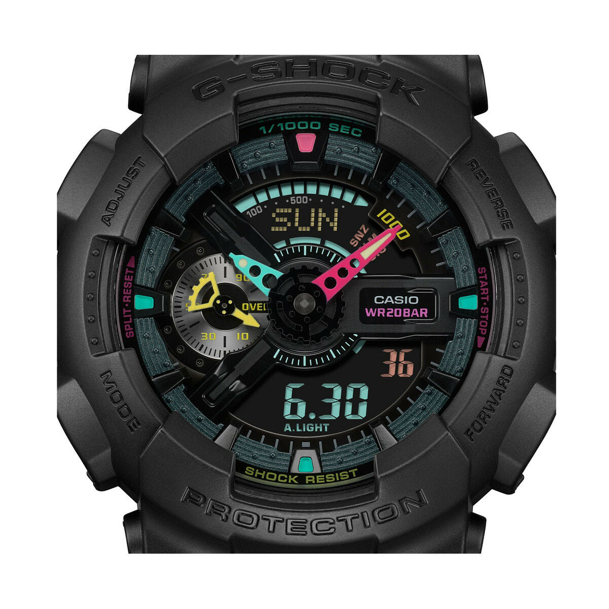 Montre Homme Casio G-Shock GA-110MF-1AER (Ø 51 mm) - Disponible chez Rue des Bijoux