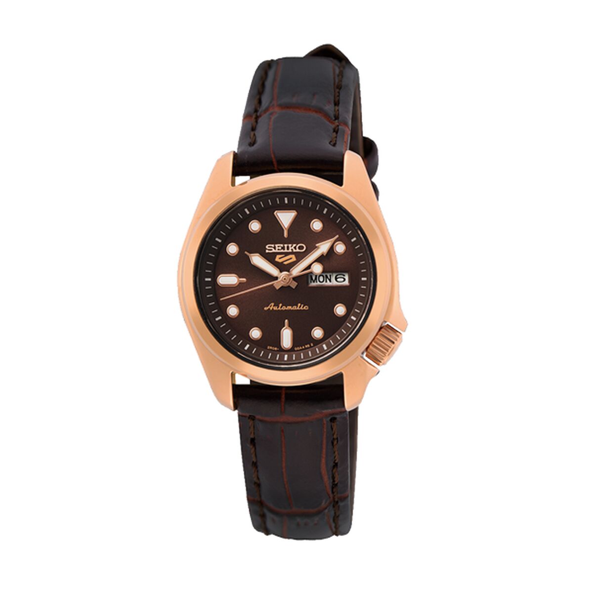 Image de Montre Homme Seiko SRE006K1 Marron de Rue des Bijoux